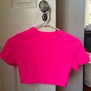 SKIMS fits everybody neon crop top